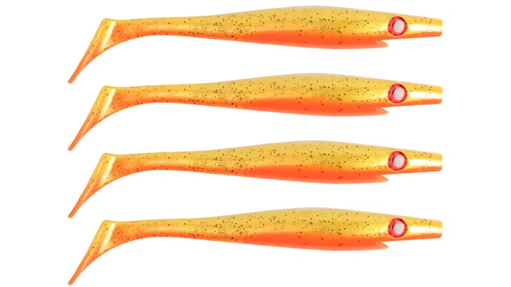 Приманка силиконовая XXL PIG SHAD Jr. 15см 21гр 4шт. Goldie (87177) SP-172D#107 - Фото 1 Приманка силиконовая XXL PIG SHAD Jr. 15см 21гр 4шт. Goldie (87177) SP-172D#107 - изображение 1