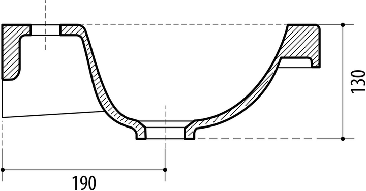 Szafka łazienkowa Riva Essence SA63-2 z umywalką Biała (4779019864793) - obraz 6