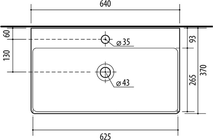 Szafka łazienkowa Riva Essence SA63-2 z umywalką Biała (4779019864793) - obraz 7