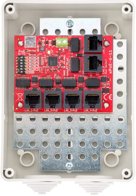 Модуль ATTE Switch для IP-камер xPoE-6-11-S3 (xPoE-6-11-S3) - зображення 1