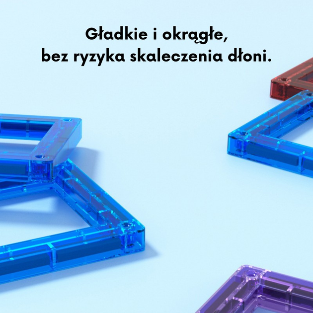 Klocki Magnetyczne Woopie 3D Zestaw Edukacyjny, Nauka Liczenia, 70 elementów (5906280654986) - obraz 5
