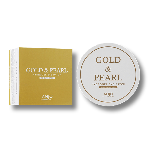 Патчі Anjo Gold & Pearl Hydrogel Eye Patch - Фото 1 Патчі Anjo Gold & Pearl Hydrogel Eye Patch - изображение 1