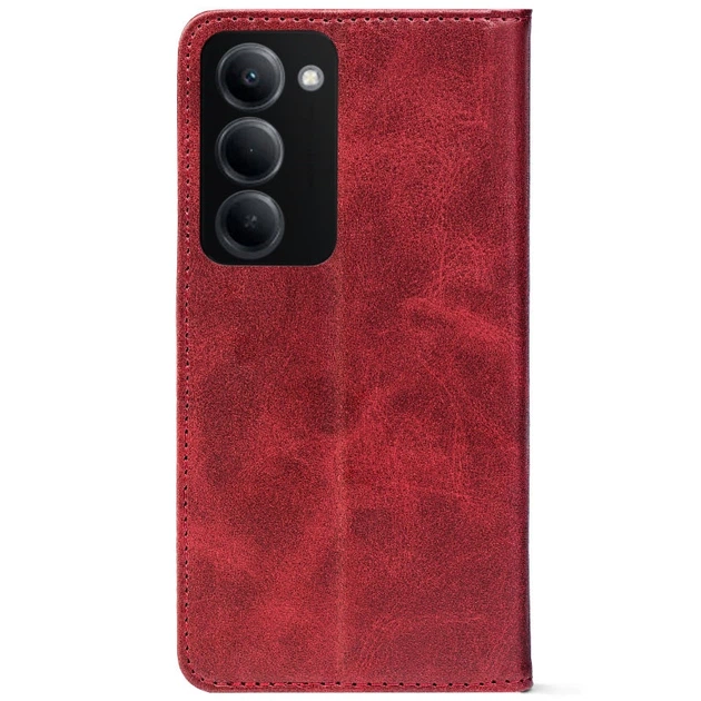 Чохол-книжка Crazy Horse Clasic для Xiaomi Redmi 15 171 mm Red Wine (Strong) (69185) - Фото 4 Чохол-книжка Crazy Horse Clasic для Xiaomi Redmi 15 171 mm Red Wine (Strong) (69185) - изображение 4