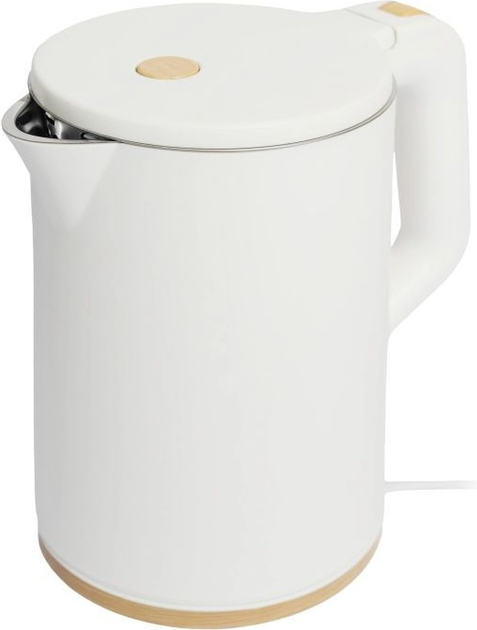 Czajnik elektryczny Bauerkraft TPD-1201 1500W 1.2L Biały - obraz 2