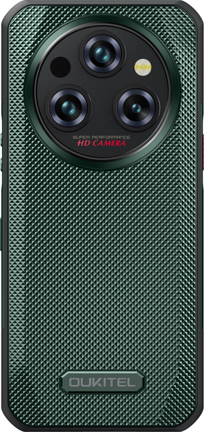 Smartfon Oukitel WP35 5G 8/256GB Black-Green (WP35- GN_V2/CHOUT/OL) - obraz 2