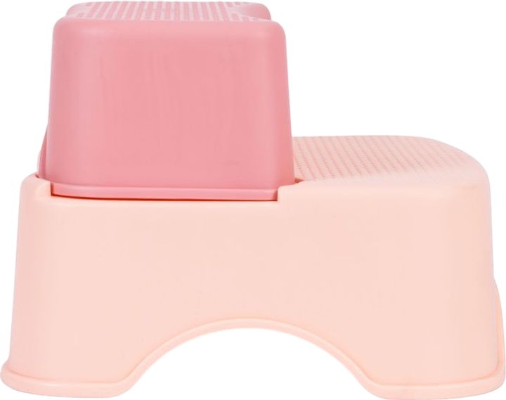 Nakładka na toaletę dla dzieci EcoToys HA-P17-18-PK ze schodkami Różowa (5905817007882) - obraz 6