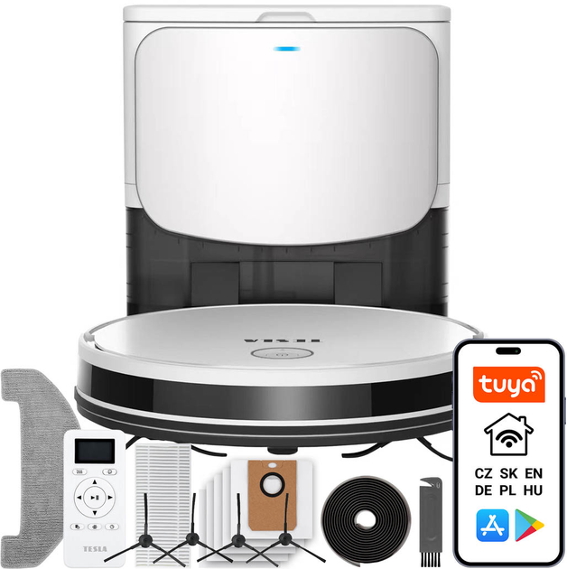 Robot sprzątający Tesla RoboStar iQ400 Plus 2-w-1 (ROBIQ400PWHT) - obraz 6
