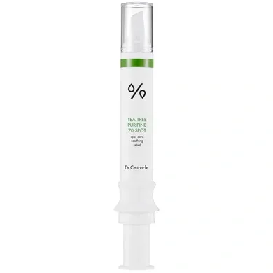 Tea Tree Purifine 70 Spot Крем з екстрактом чайного дерева для локального застосування Dr.ceuracle 12ml - Фото 1 Tea Tree Purifine 70 Spot Крем з екстрактом чайного дерева для локального застосування Dr.ceuracle 12ml - изображение 1