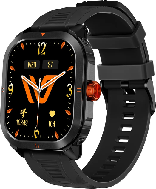 Smartwatch Weofly Pioneer Black (6958901174563) - obraz 2