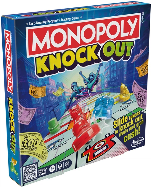 Настільна гра Hasbro Monopoly Knockout (англійська версія) (5010996217899) - зображення 2