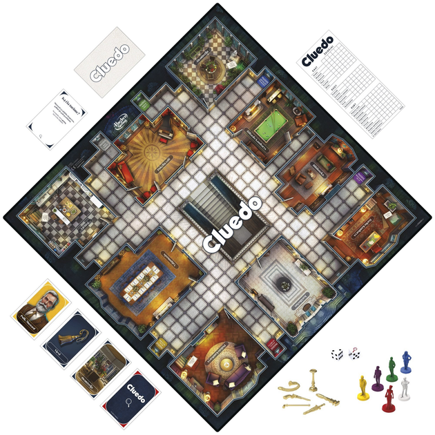 Gra planszowa Hasbro Cluedo (wersja litewska) (5010996278449) - obraz 6