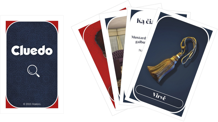Gra planszowa Hasbro Cluedo (wersja litewska) (5010996278449) - obraz 7