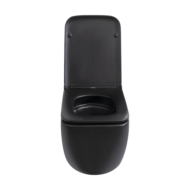 Унитаз подвесной Mixxus Premium DIVERSE-0301-T1 BLACK 530х365х373mm, система смыва TORNADO 1.0 (MP6600) - изображение 4