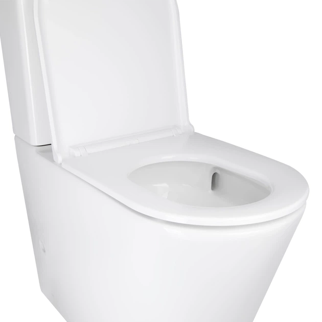 Унитаз-компакт MIXXUS PREMIUM BEVEL-0402-T1 670х390х880mm, система смыва TORNADO 1.0 (MP6596) - изображение 2
