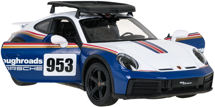 Auto zdalnie sterowane Rastar Sportowy samochodzik Porsche 911 Dakar Performance 1:14 (6930751324404) - obraz 10