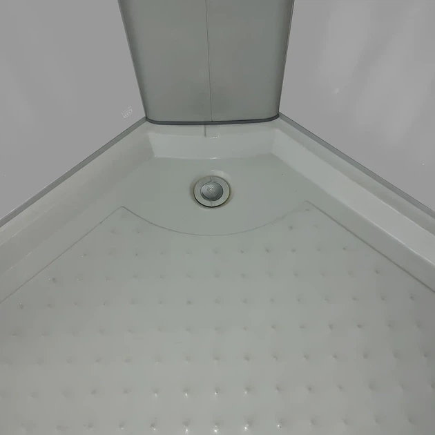 Бокс душовий без гідромасажу Mixxus STRONG SB02-90x90x215-FB SATIN з низьким піддоном (MI6886) - зображення 11