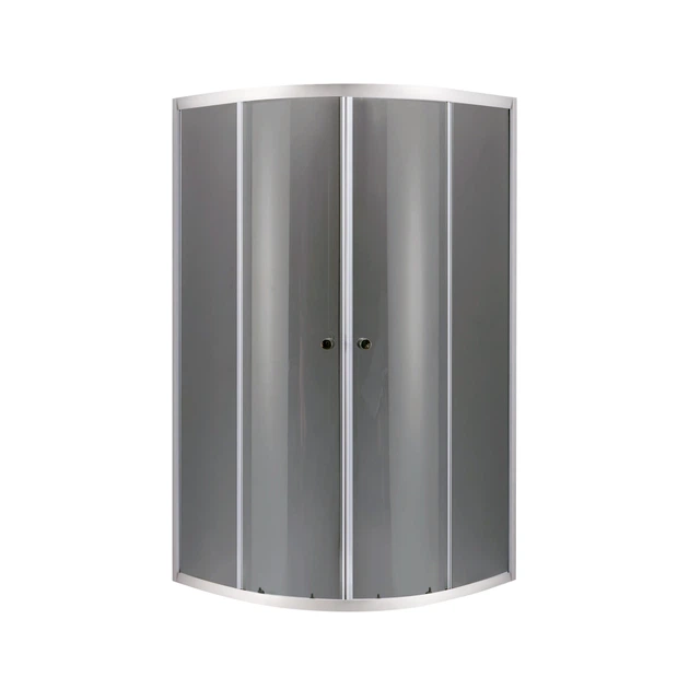 Душевая кабина с низким поддоном Mixxus PLAIN SCT02-90x90x195-GR SATIN серое тонированное стекло 4мм (MI6898) - изображение 14