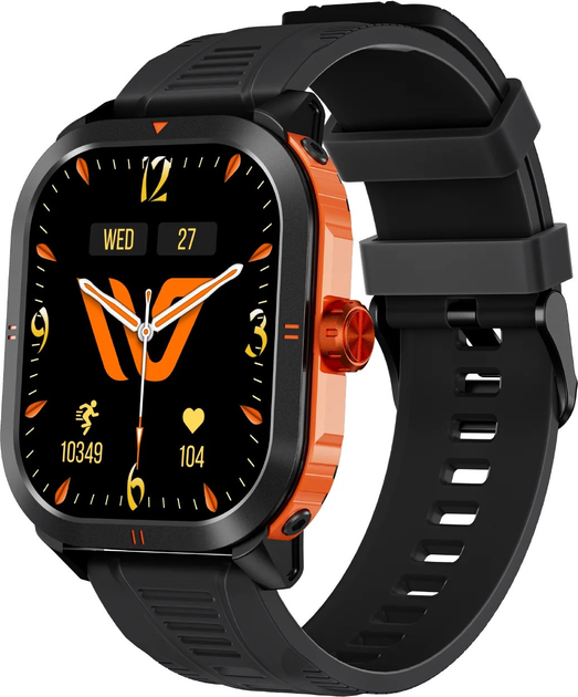 Smartwatch Weofly Pioneer Orange (6958901174570) - obraz 2
