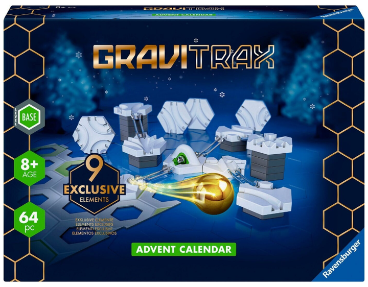 Ігровий набір Ravensburger 24729 GraviTrax Slopes Адвент-календар (4005556247295) - зображення 2