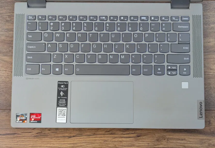 Ультрабук-трансформер Б-класс Lenovo IdeaPad Flex 5 14ARE05 / 14" (1920x1080) IPS Touch / AMD Ryzen 5 4500U (6 ядер по 2.3 - 4.0 GHz) / 8 GB DDR4 / 256 GB SSD / AMD Radeon Vega Graphics / WebCam б/у - Фото 3 Ультрабук-трансформер Б-класс Lenovo IdeaPad Flex 5 14ARE05 / 14" (1920x1080) IPS Touch / AMD Ryzen 5 4500U (6 ядер по 2.3 - 4.0 GHz) / 8 GB DDR4 / 256 GB SSD / AMD Radeon Vega Graphics / WebCam б/у - изображение 3