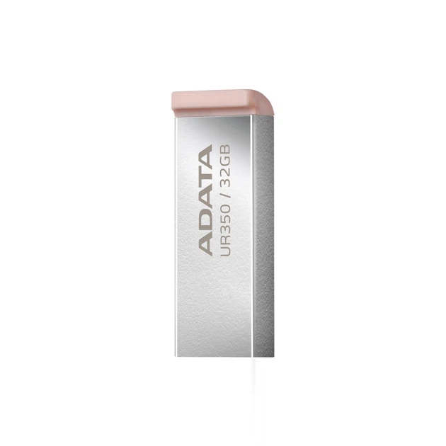 Флеш-накопичувач ADATA USB 3.2 UR 350 32Gb Silver/Beige (UR350-32G-RSR/BG) - зображення 5
