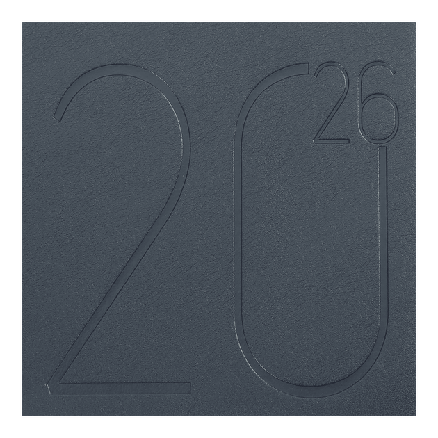 Ежедневник датированный 2026 Buromax Dark Morandi А5 из искусственной кожи 336 страниц темно-синий (BM.21157-03) - изображение 4