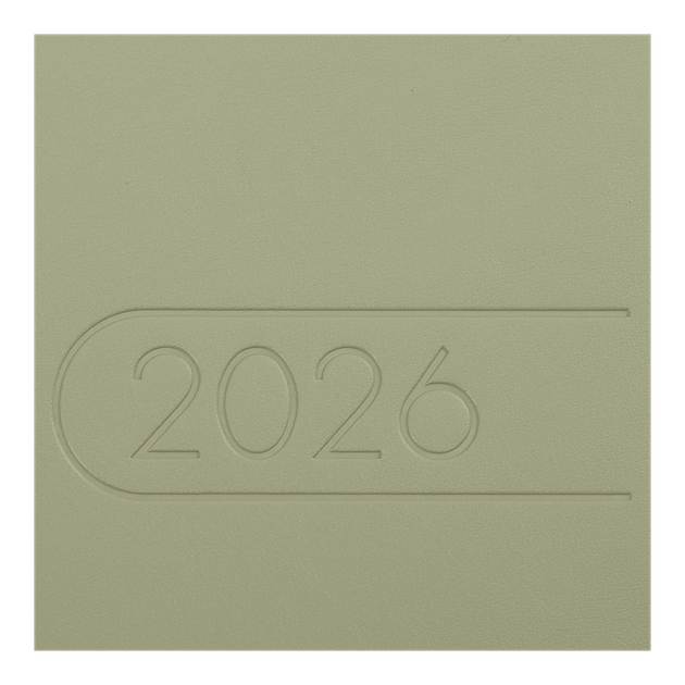 Еженедельник датированный 2026 Buromax Light Morandi А5 из искусственной кожи 136 страниц оливковый (BM.2712-36) - изображение 4
