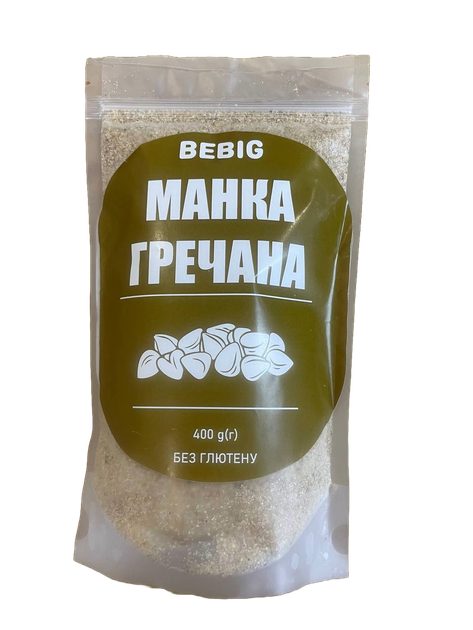 Манка гречневая без глютена Bebig с морковью, луком и укропом 450 г - Фото 1 Манка гречневая без глютена Bebig с морковью, луком и укропом 450 г - изображение 1