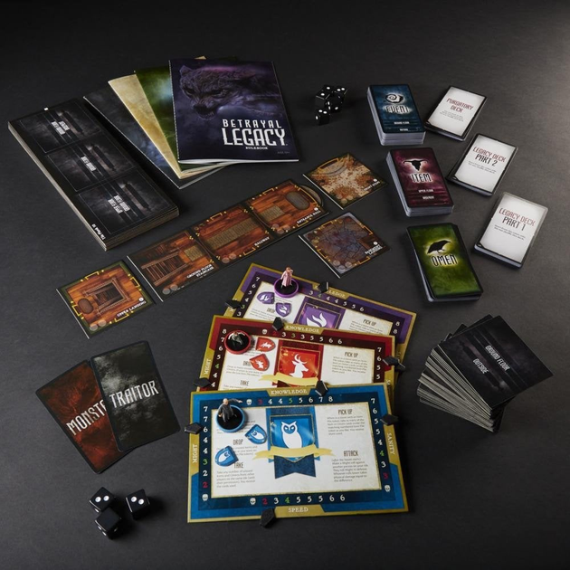 Настільна гра Hasbro Betrayal at House of the Legacy (5010993911424) - зображення 3