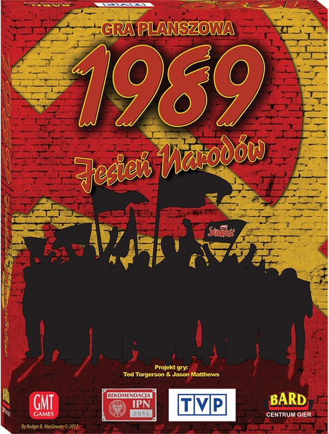 Настільна гра Bard 1989: Осінь народів (польське видання) (5902596985059) - зображення 1