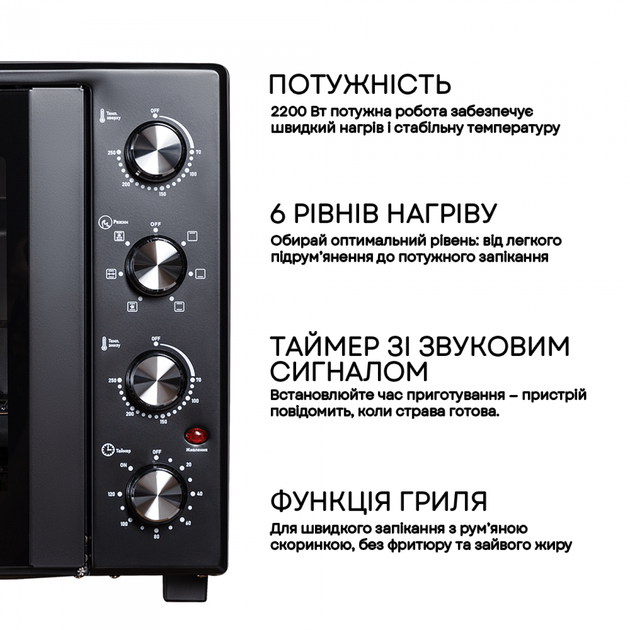 Електродуховка LIBERTON LEO-600 Black - зображення 5