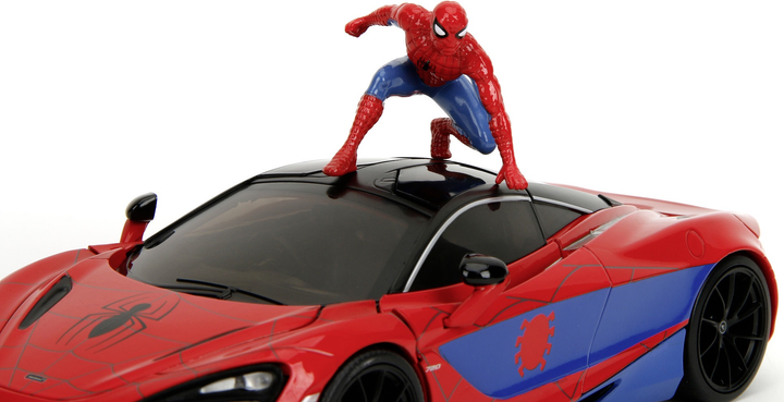 Zestaw Jada Metalowy samochód McLaren 7205 i figurka Marvel Spider-Man 253225034 (4006333092503) - obraz 12