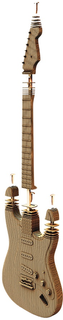 3D пазл картонний Cartonic Гітара CARTGUITAR (4820191134287) - зображення 3