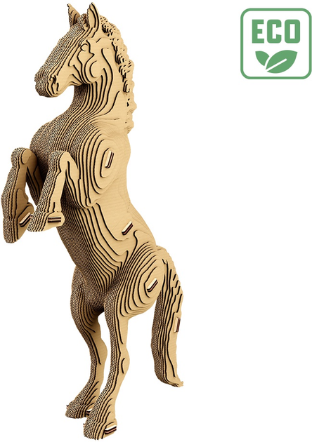 3D пазл картонний Cartonic Кінь CARTHORSE (4820191134676) - зображення 4