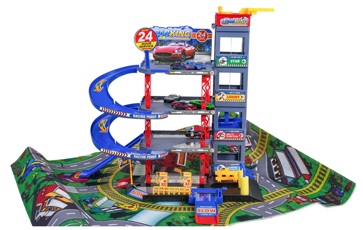 Parking MEGA wielopoziomowy z matą + akcesoria (5903864974638) - obraz 3