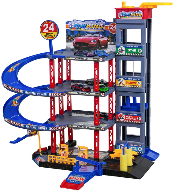 Parking MEGA wielopoziomowy z matą + akcesoria (5903864974638) - obraz 7