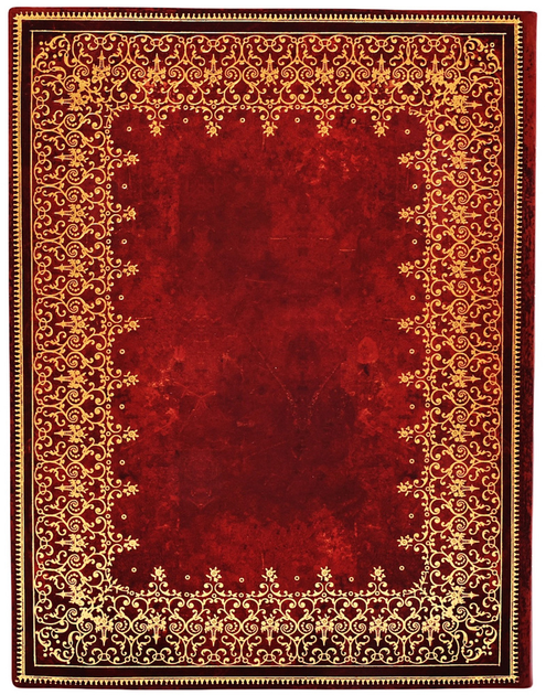 Записник Paperblanks Стара Шкіра – Фольговані візерунки 18х23 см 176 сторінок в лінію Flexi (9781439799192) - зображення 2