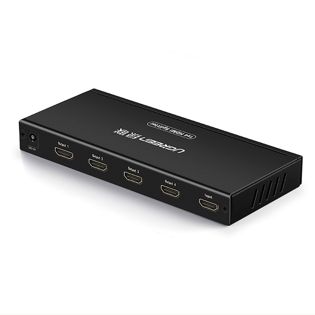 Сплиттер UGREEN HDMI Splitter 1 In 4 Out EU (UGR-40202EU) - Фото 1 Сплиттер UGREEN HDMI Splitter 1 In 4 Out EU (UGR-40202EU) - изображение 1