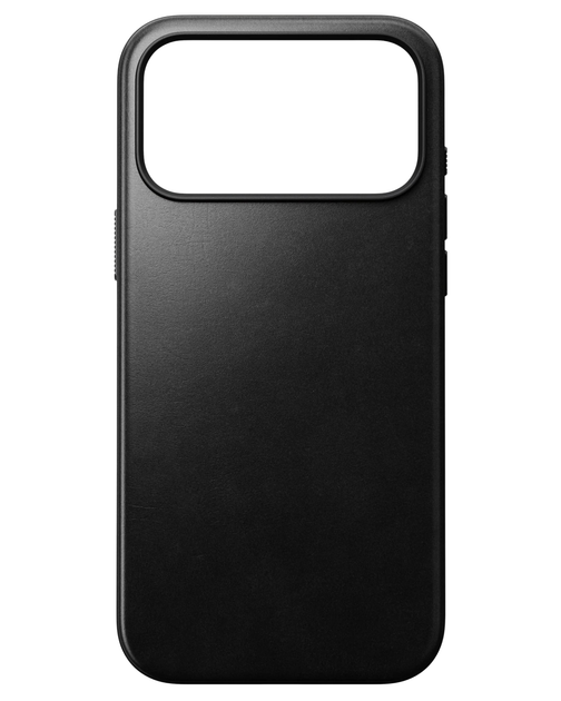 Кожаный чехол Nomad Modern Horween Black для iPhone 17 Pro - Фото 1 Кожаный чехол Nomad Modern Horween Black для iPhone 17 Pro - изображение 1