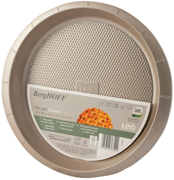 Forma do pieczenia BergHOFF Leo Balance okrągła 27.5x3 cm (5413821368221) - obraz 2