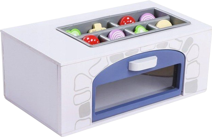 Zestaw do zabawy EcoToys Piec do pizzy + dodatki 12 elementów (4333) - obraz 3