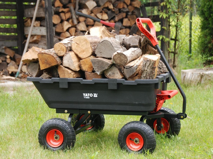 Садовий самоскидний візок YATO YT-86960 - зображення 10