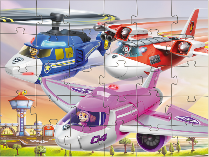 Пазл DoDo Paw Patrol Спасение в полёте! 30 элементов (4823115911964) - изображение 2