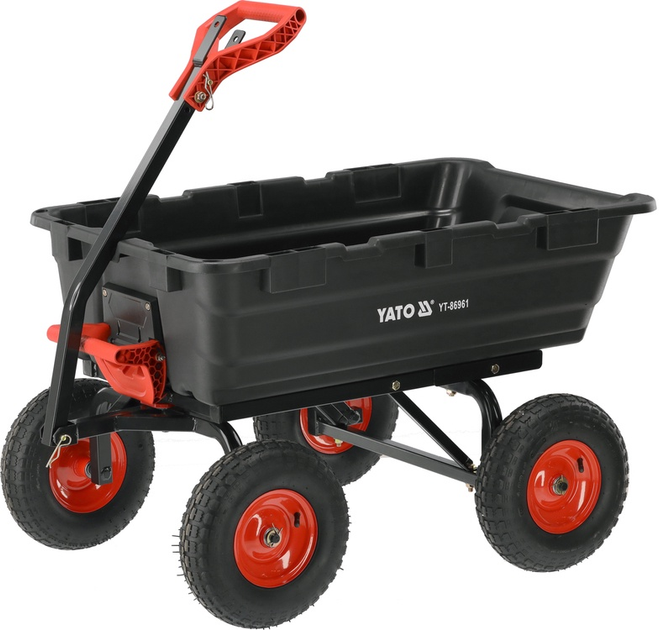 Садовий самоскидний візок YATO YT-86961 - зображення 1