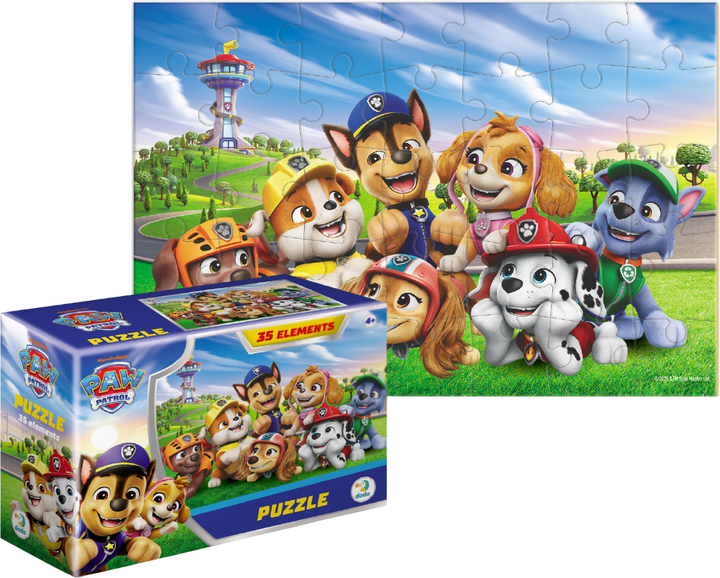 Мини-пазл DoDo Paw Patrol Встреча у башни 35 элементов (4823115912794) - изображение 3