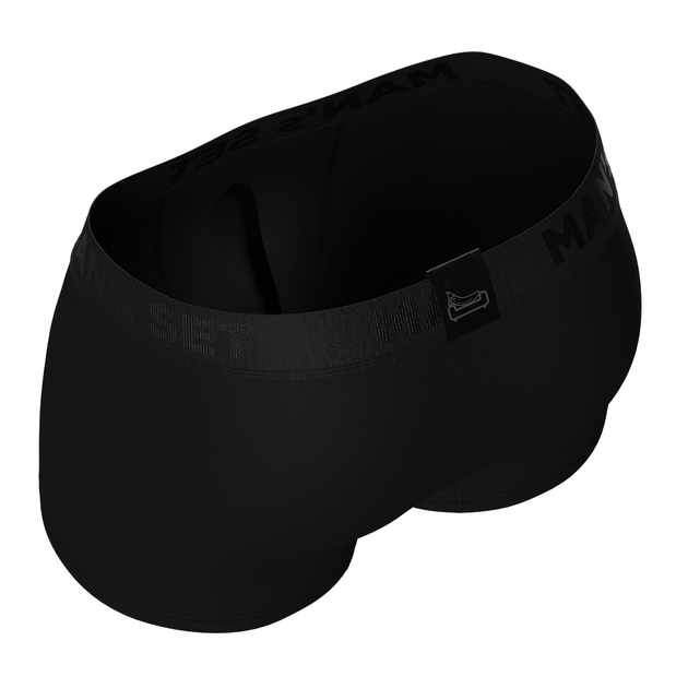 Трусы боксеры мужские хлопковые Anatomic Classic 1.2 Black Series, черный XL BSO100-01 - изображение 3