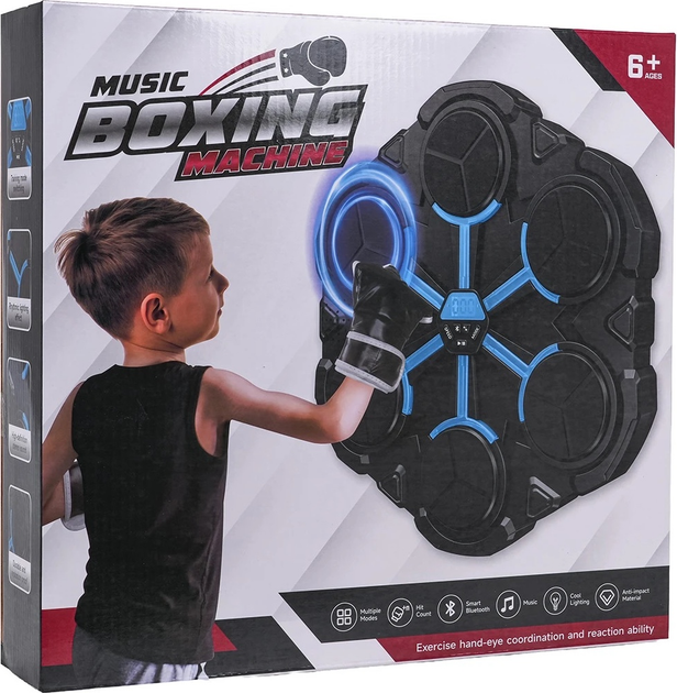 Tarcza do boksu świetlna muzyczna z rękawicami ZGR.3670 (5903864974355) - obraz 5