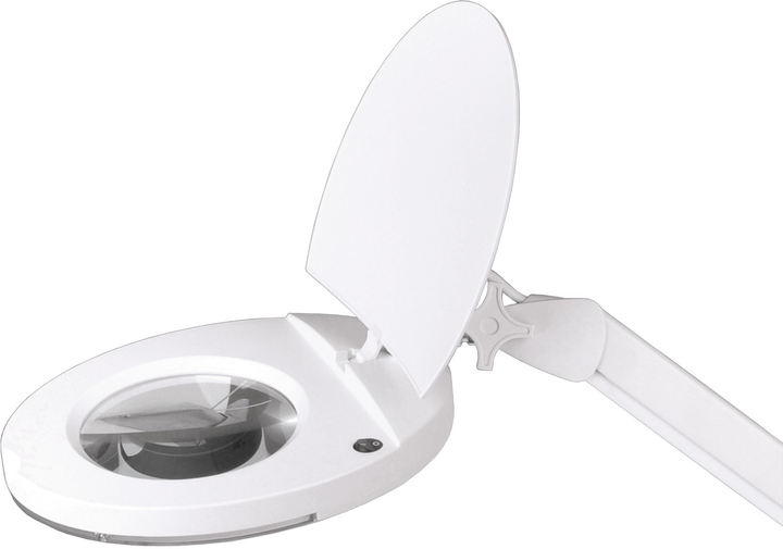 Lampa warsztatowa z lupą Rebel 5D 8W (5901890077224) - obraz 2