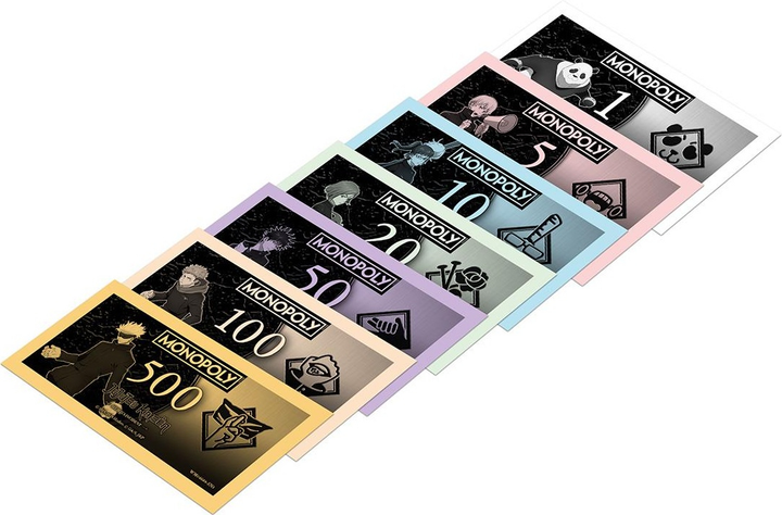 Настільна гра Winning Moves Monopoly Jujutsu Kaisen (англійська версія) (5036905056724) - зображення 6