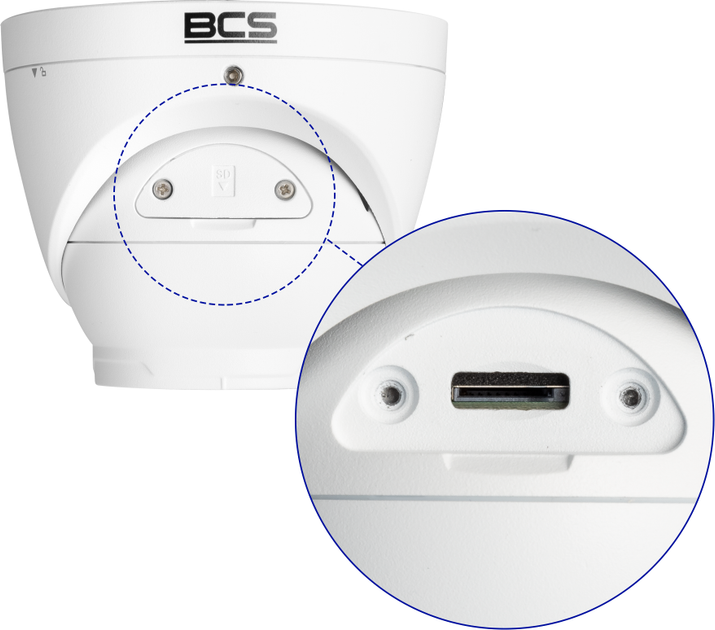 IP-камера BCS POINT BCS-P-EIP25FSR3-Ai2 - зображення 5